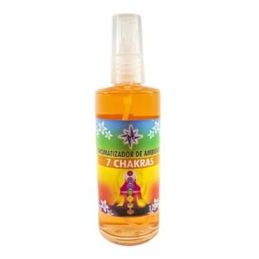 Imagem de Aromatizador Spray Mandala Esoterica 7 Chakras Cor Laranja 120ml - Man