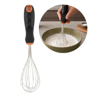 Imagem de Fouet Batedor de Ovos 27cm em Inox Cozinha Baker's Secret