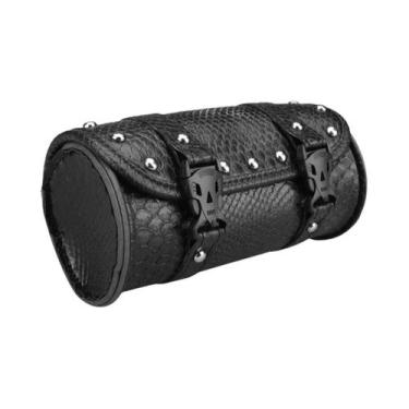 Imagem de Bolsa De Ferramentas Para Motocicleta Em Couro PU Impermeável, Alforje
