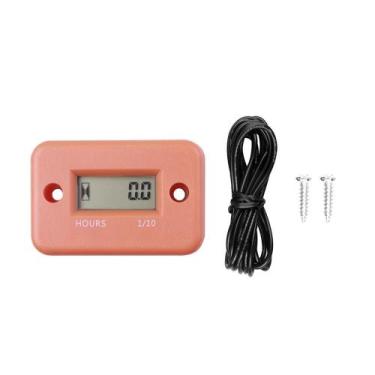 Imagem de Medidor Digital De Horas LCD À Prova d'Água Para Motocicletas E Barcos