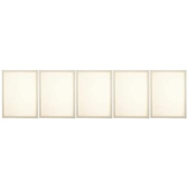 Imagem de Tela Para Pintura, Souza, 30x40 cm, Tecido, Com Moldura de Madeira, Pacote com 6