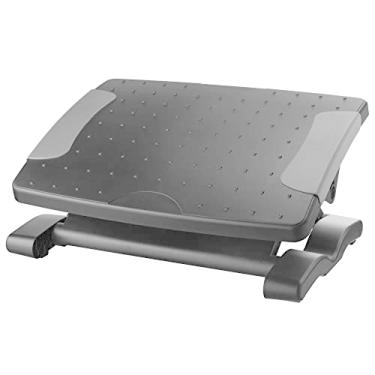 Imagem de Descanso para pés ajustável profissional Kantek, 10,1 a 17,2 cm, preto (FR600)
