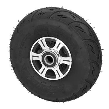 Imagem de Rodas Dolly, Alta Durabilidade Material Premium Cubo de Roda em Aço Inoxidável Rodas de Carrinho de Mão para Carrinho de Mão