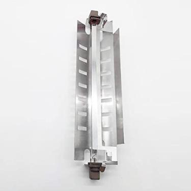 Imagem de xinghaikuajing Acessórios de eletrodomésticos para refrigerador, acessórios de calor de geladeira Wr51x10055, tubo de aquecimento do descongelador, cinza prateado