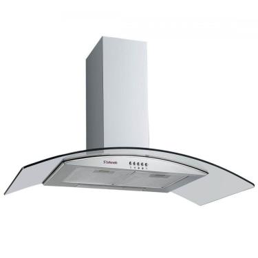 Imagem de Coifa de Parede Gourmet 90cm 3 Vel Safanelli Inox 220V