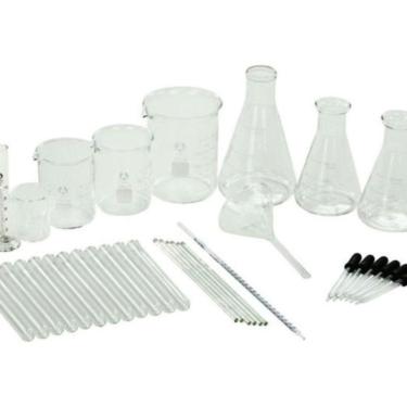 Imagem de Kits Educativos - Kit De Vidraria 156 Peças Para Laboratório