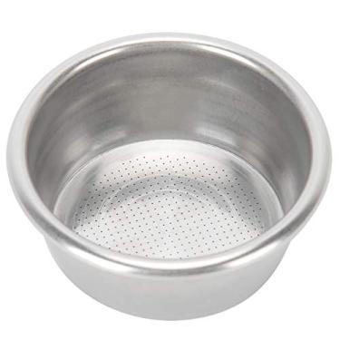Imagem de filtros de café reutilizáveis de 53 mm,Cesta de filtro de café, coador de café de aço inoxidável, filtro de café para máquina de café