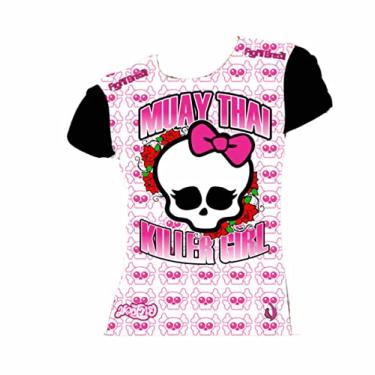 Imagem de Camiseta Muay Thai Killer Girl III - Baby Look Feminina - Fb-2047