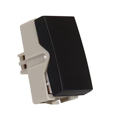 Imagem de Interruptor simples Clean Preto Fosco Margirius