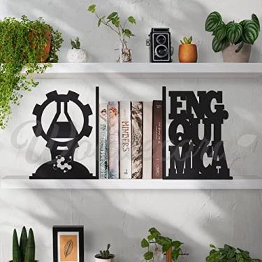 Imagem de Aparador de Livros Engenharia Química Woodecora