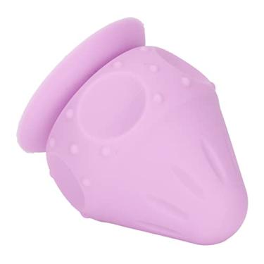 Imagem de Bola de Liberação Miofascial, Montável para Alívio da Dor Fácil Operação Bola de Massagem de Silicone Seguro para Pescoço para Cintura para Costas (Roxa)