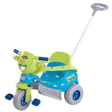 Triciclo Motoca Infantil Menino Policial Azul - Kepler