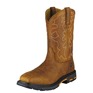 Imagem de Ariat Workhog Masculino Bico Quadrado Puxador Bico de A o Tamanho/Sapatos