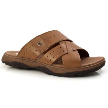 Imagem de Chinelo Casual Masculino Itapua Marrom 1203