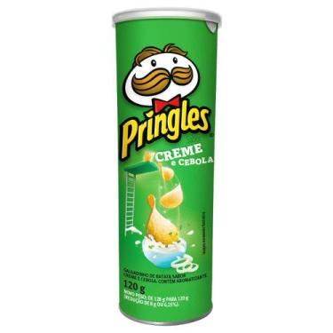 Imagem de Batata Creme E Cebola 120G - Pringles
