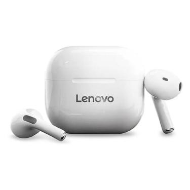 Imagem de Fone Ouvido Lp40 In-Ear Sem Fio Bluetooth Lenovo Livepods