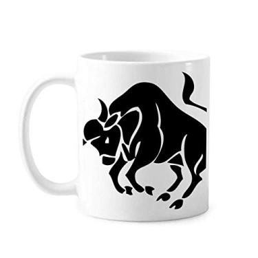 Imagem de Constellation Touro Signo Zodíaco Caneca Cerâmica Café Porcelana Copo Mesa