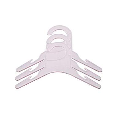 Imagem de NACOCO – Gancho de roupa de animal de estimação para cães de plástico rosaNACOCO S branco Pethanger-white-S