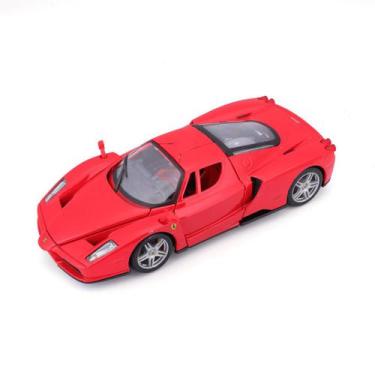 Imagem de Miniatura Colecionável - Enzo Ferrari - Race E Play - Vermelha - 1:24
