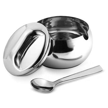 Imagem de Açucareiro com Colher em Aço Inox - Bono