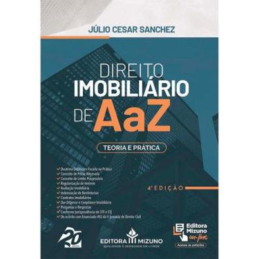 Imagem de Direito Imobiliário De A A Z 4ª Edição - Editora Mizuno