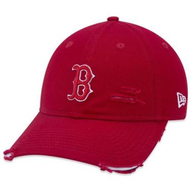 Imagem de Bone New Era 9Twenty Mlb Boston Red Sox City Icons Destoyed