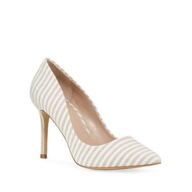 Imagem de CHARLES BY Charles David Women's Vicky TAUPE Stripe Pointed Pump (5.5, TAUPE)