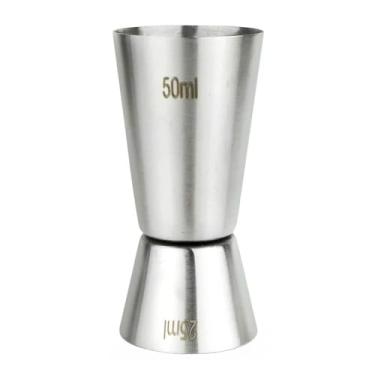 Imagem de DOSADOR DUPLO DE BEBIDAS MEDIDOR COQUETEL INOX