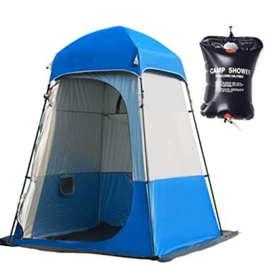 Imagem de Guarda-roupa Vestiário Portátil Espaço Grande Vestiário Temporário com Troca de Piso Barraca Vestiário Barraca de Chuveiro Fácil de Montar armário