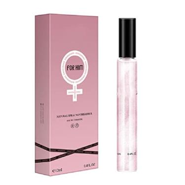 Imagem de Perfume Homens Feromônios Srliya 12ML Feromônios Fragrância Atraente Feromônio Romântico Unissex para Homens e Mulheres (pink)