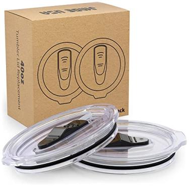 Imagem de Jmoe USA Tampa de substituição de 1,134 g apenas para copo RTIC | Não serve apenas para copos STANLEY ou YUKON 1,134 g | Serve apenas para copos RTIC, Beast, Green Steel 2019+ | Tampa deslizante e à