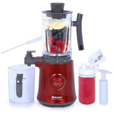 Imagem de Liquidificador de Bancada com Tecnologia de Separação de Sementes, 110v, BALZANO GJ120 01E00, Vermelho