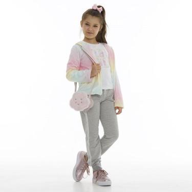 Imagem de Jaqueta Capuz Infantil Peluciada Tie Dye Pega Mania-Feminino