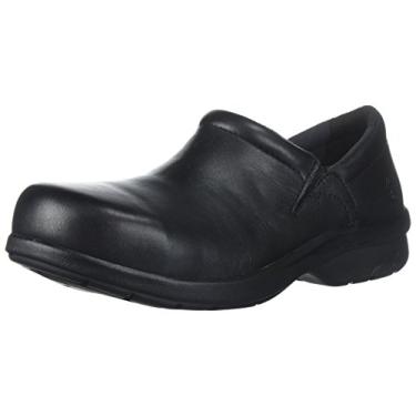 Imagem de Timberland PRO Tamanco feminino Newbury ESD Slip-On Work, Preto, 6.5 Wide