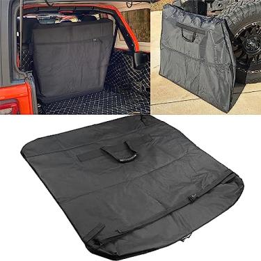 Imagem de Bolsa de armazenamento de painel rígido Freedom com alça para Wrangler JK JKU JL JLU Sports Sahara Rubicon Unlimited Gladiator JT 2 e 4 portas, preta
