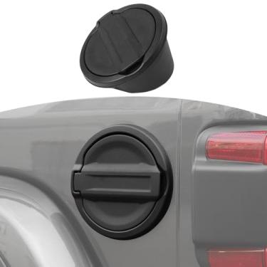 Imagem de RT-TCZ Tampa de porta de enchimento de combustível, tampa de gás exterior acessórios para Jeep Wrangler JL ilimitado