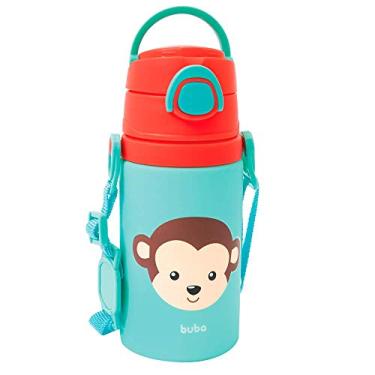 Imagem de Kit Garrafinha de Alumínio e Pote Térmico Macaco - Buba