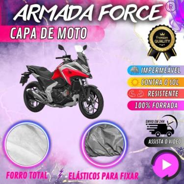Imagem de Capa para Cobrir Moto HONDA NC 750X 100% Forrada Forro Total Armada Fo