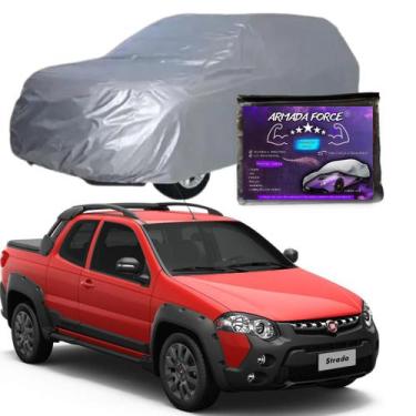 Imagem de Capa Cobrir Carro STRADA 100% Forrada Armada Force 100% Impermeável Fo