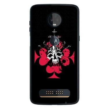 Imagem de Capa Adesivo Skin008 Verso Para Motorola Moto Z3 Play - KawaSkin