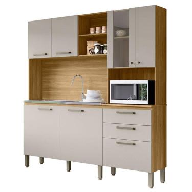 Imagem de Kit Cozinha Mega Freijó Soft - Kits Paraná 