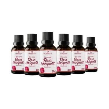 Imagem de 6 Oleo Vegetal Rosa Mosqueta 30ml - Dermcos