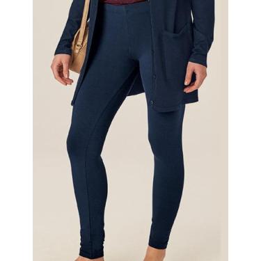 Imagem de Legging feminina malwee 1000009701, Azul, GG