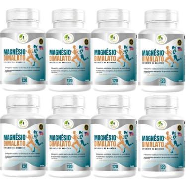 Imagem de KIT C/8 Magnésio Dimalato 120 Cápsulas - Fits Life
