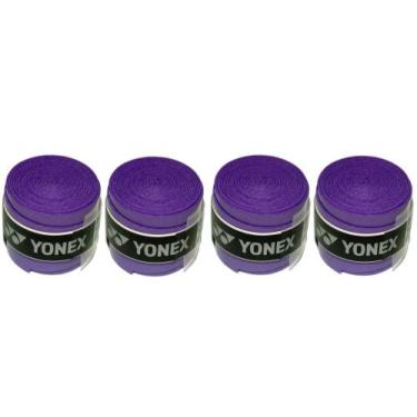 Imagem de Overgrip Fita Yonex Super Grap - Raquete Tênis, Badminton 4x, Roxo