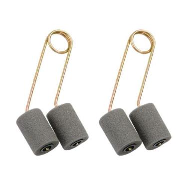Imagem de Rolo Duplo De Espuma Pinta Grade Ferro 5cm Roma- 2 Peças