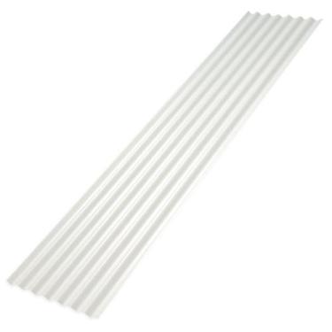 Imagem de Telha Fibra Vidro Translúcida Leitosa Ondalev 2.44 x 0,5m Afort