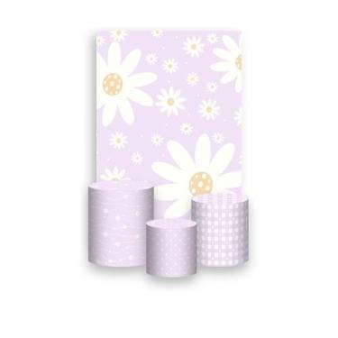Imagem de Painel De Festa Vertical 1,50 x 2,20 + Trio De Capas Cilindro - Padrão