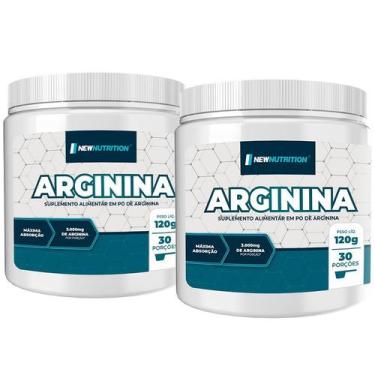 Imagem de Combo 2 Arginina 120g - NEWNUTRITION, Natural, Único