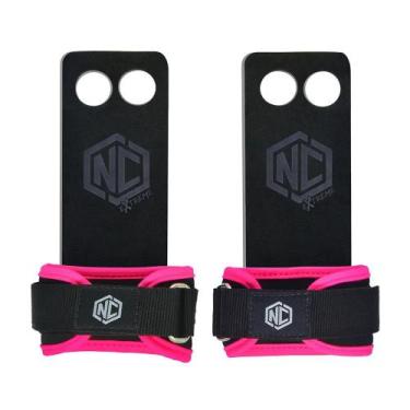Imagem de LUVA GRIP EAGLE CLAW (par) - NC EXTREME, Pt, Rosa, M